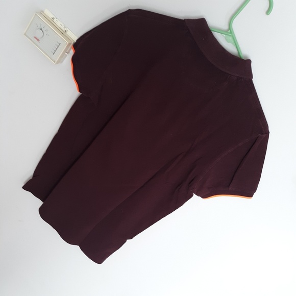 American Eagle Maroon Small Polo - Picture 2 of 5